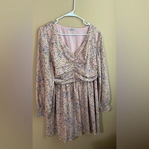 Large magnolia boutique dress